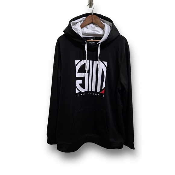 TSM Team Solo Mid Drawstring Graphic‎ Logo Hoodie Black 

Size 3XL / 25 x 31 - Picture 1 of 4